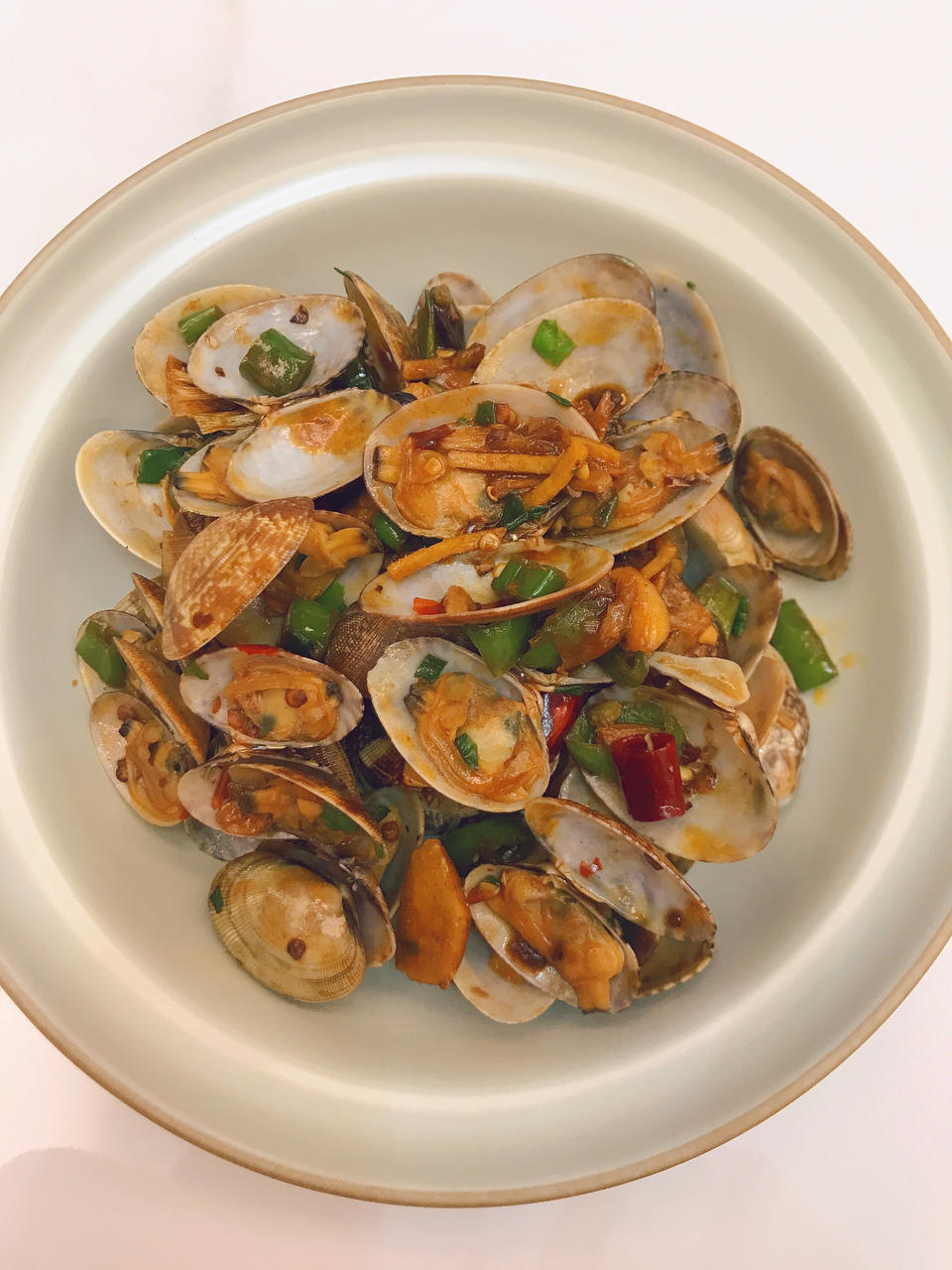 🔥秒杀街边大排档‼️爆炒香辣花甲〰️巨好吃