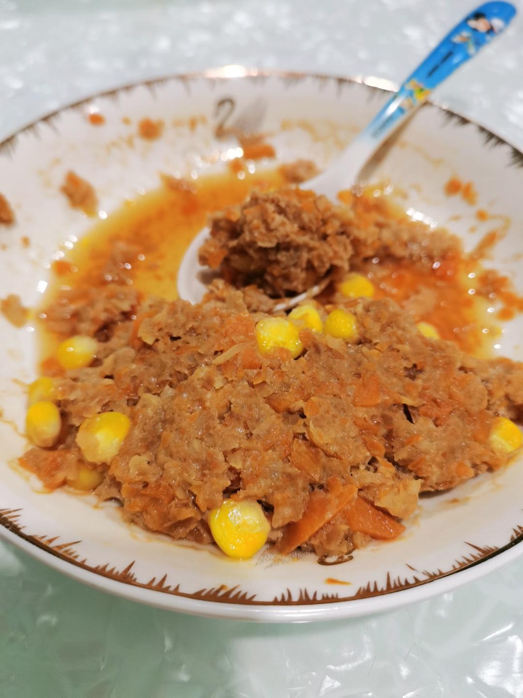 孩子爱吃的蒸肉饼