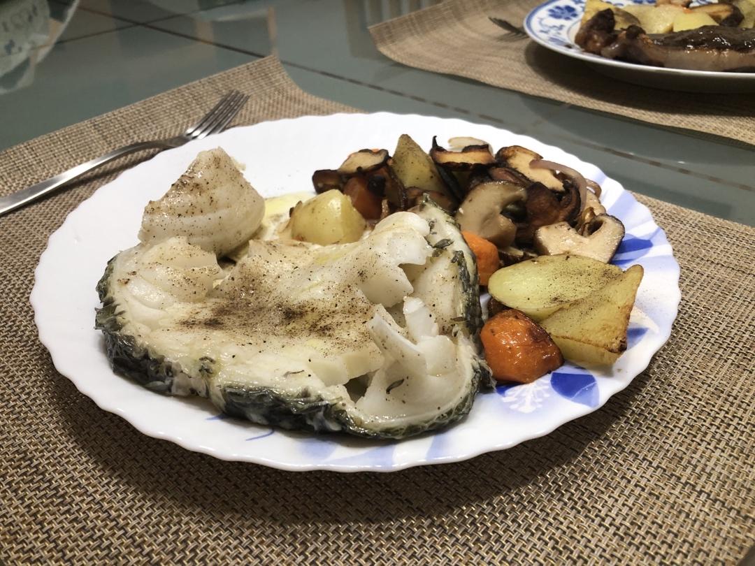 香煎鳕鱼