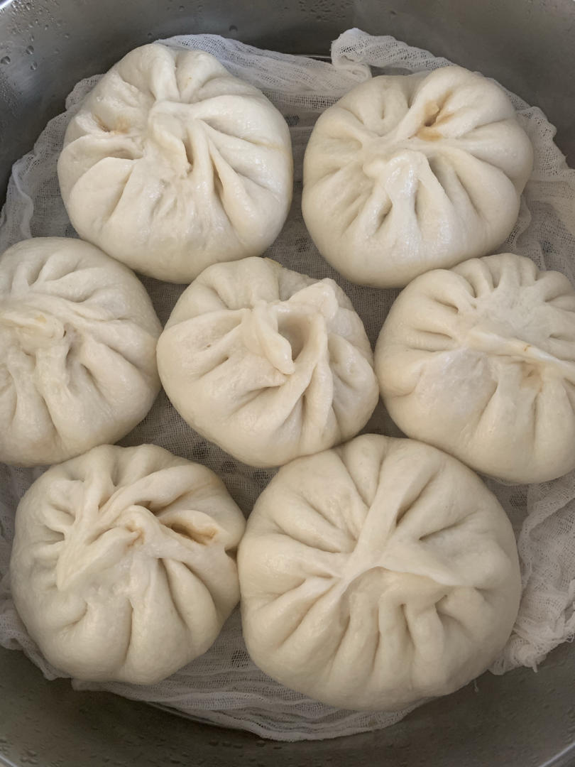好吃多汁的肉包子肉馒头【步骤超详细】