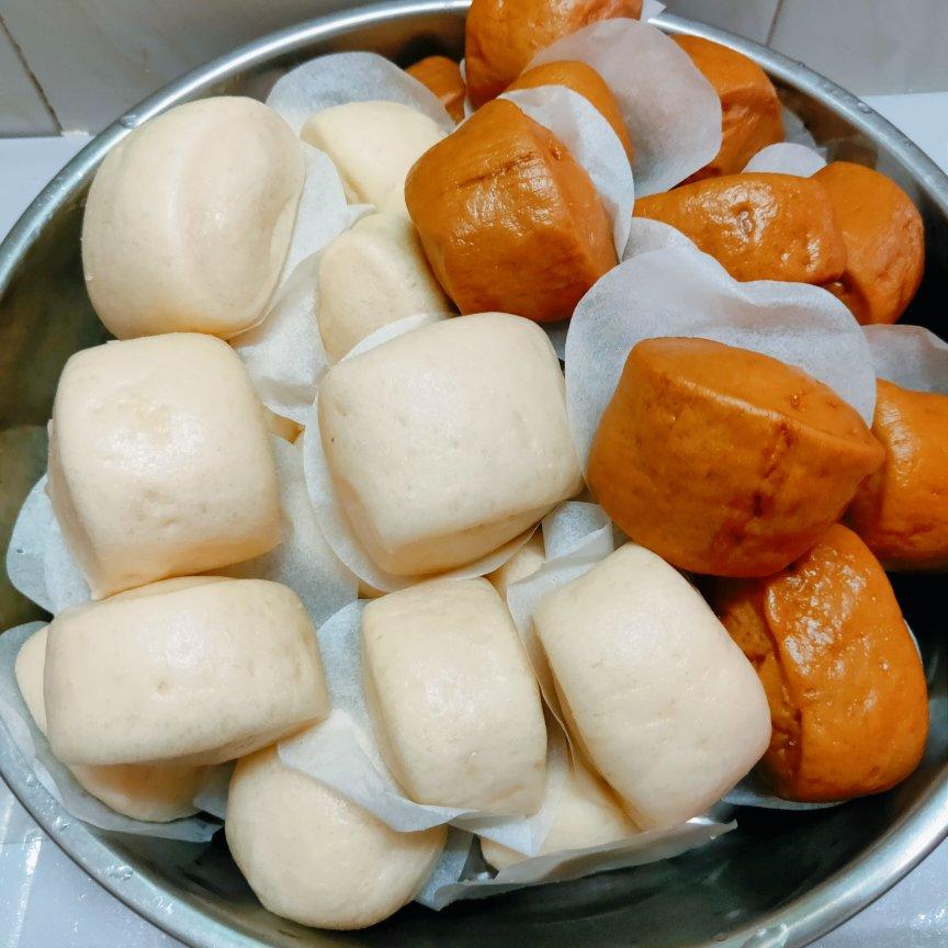 一发奶香小馒头，口感特别好！