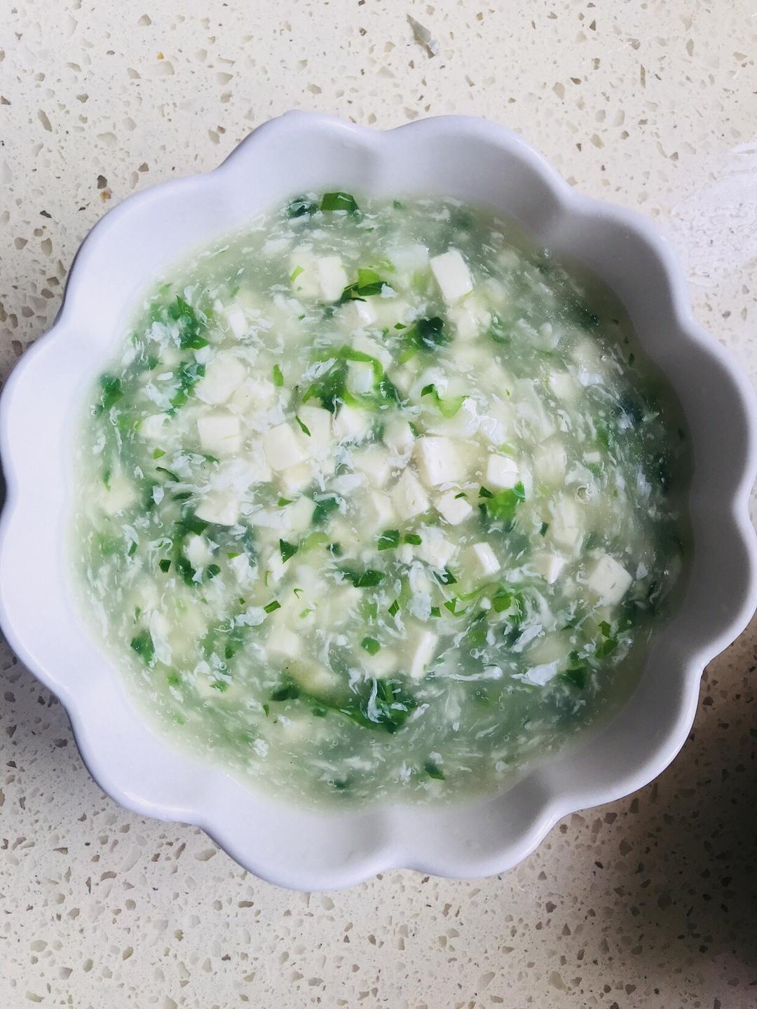 翡翠白玉羹的做法