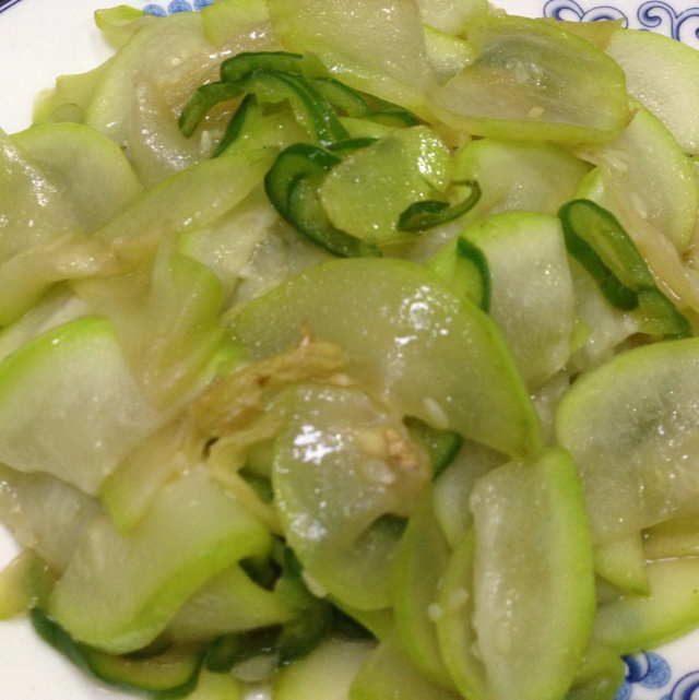 清炒西葫芦瓜