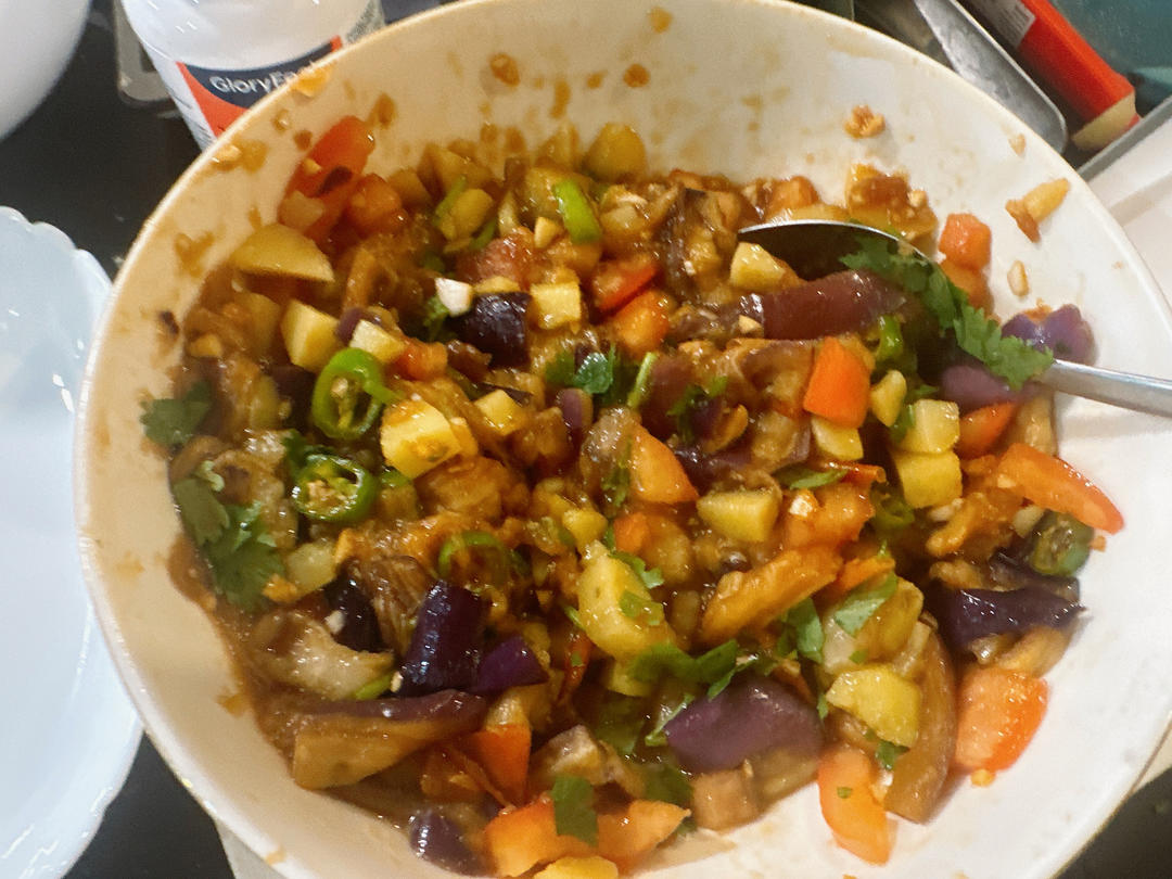 西北风味蒜泥茄子