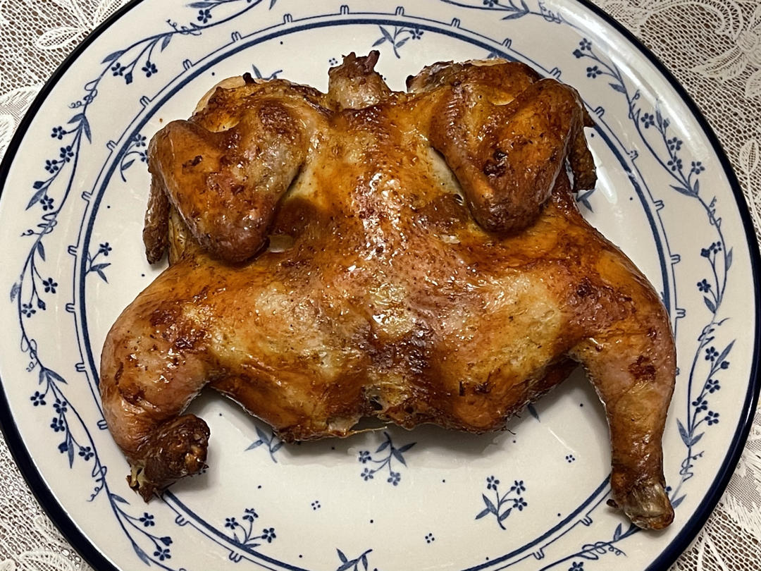 烤鸡「空气炸锅」