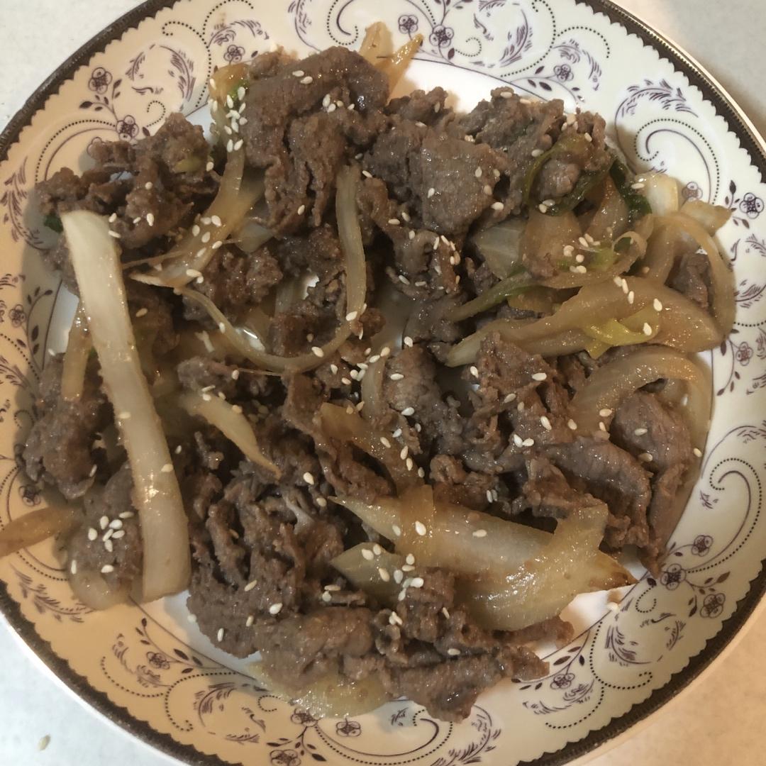 韩式烤牛肉/불고기/bulgogi