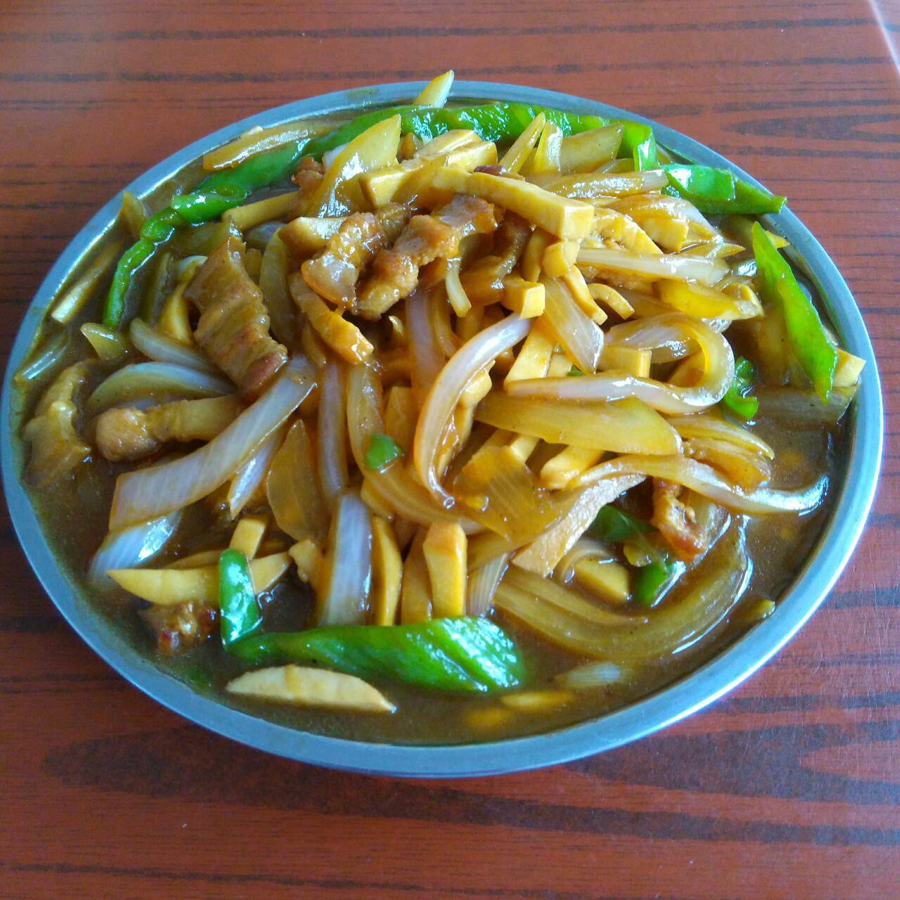 洋葱遇到杏鲍菇