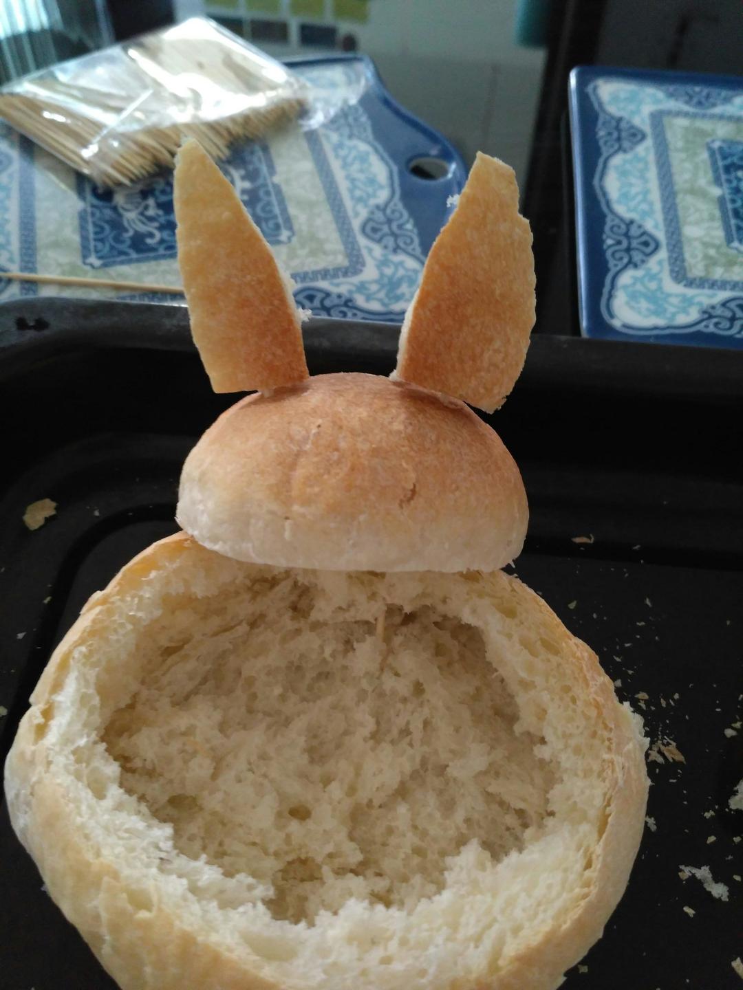 纯奶手撕吐司的做法 步骤1