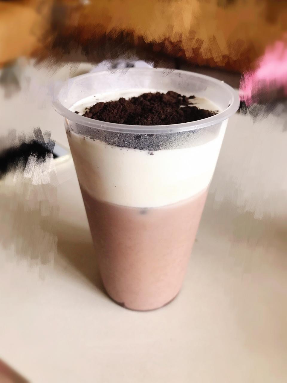 桂桂924做的芝士桃香乌龙