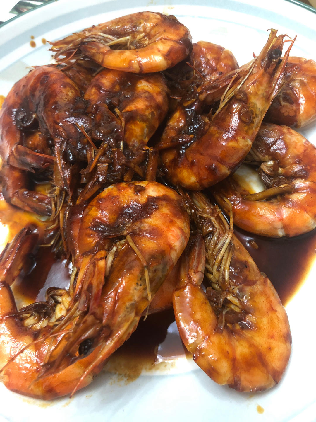 家庭版油焖大虾