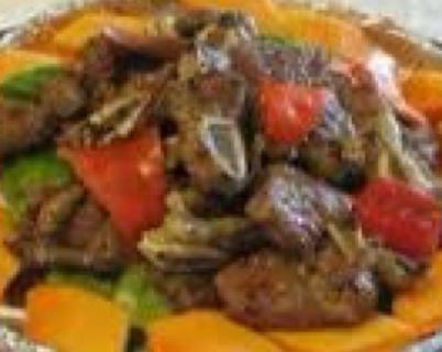 黑椒牛肉南瓜饭