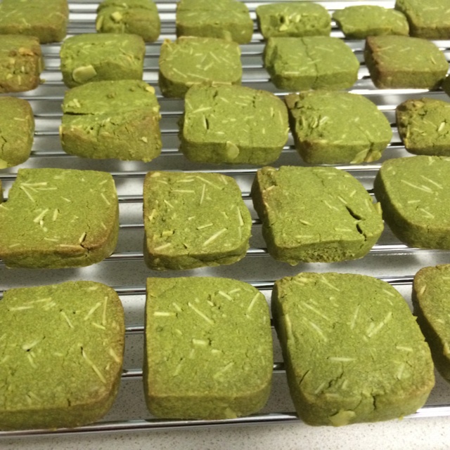 抹茶杏仁饼干
