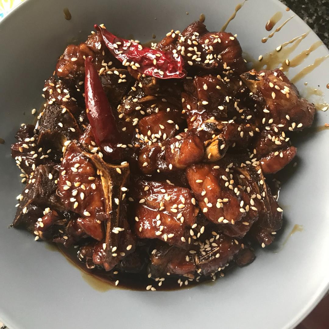 懒人版糖醋排骨