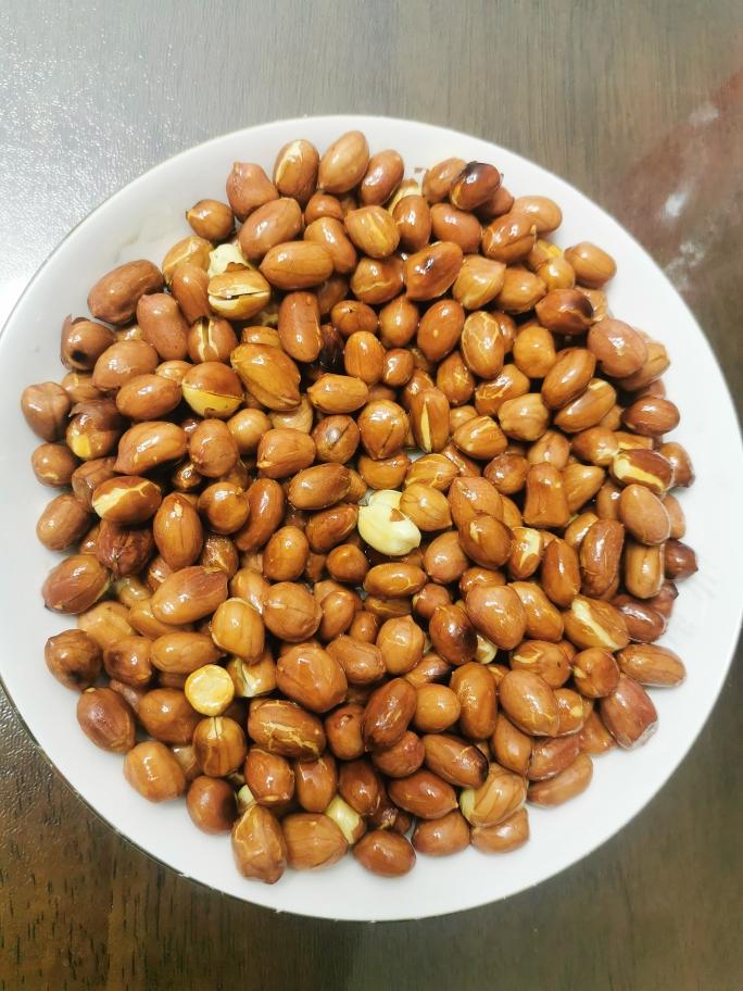 铁锅版炒花生米的做法步骤图 怎么做好吃 我带饭啦 下厨房
