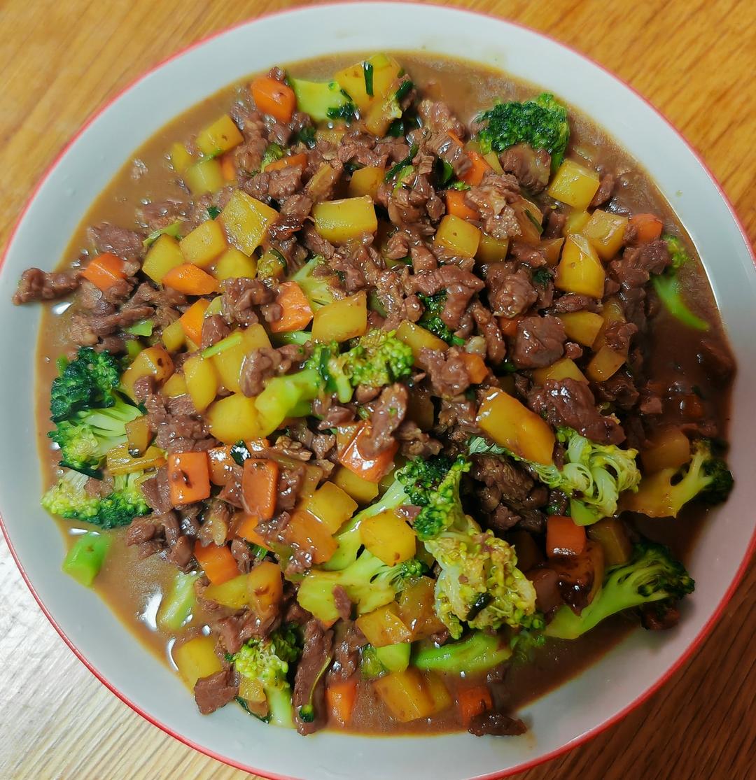 牛肉土豆盖浇饭【宝宝辅食】