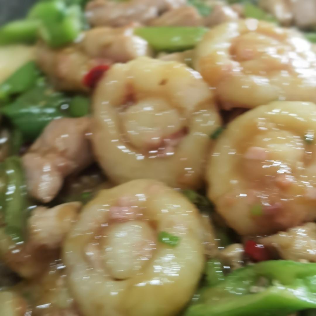 土豆香菇