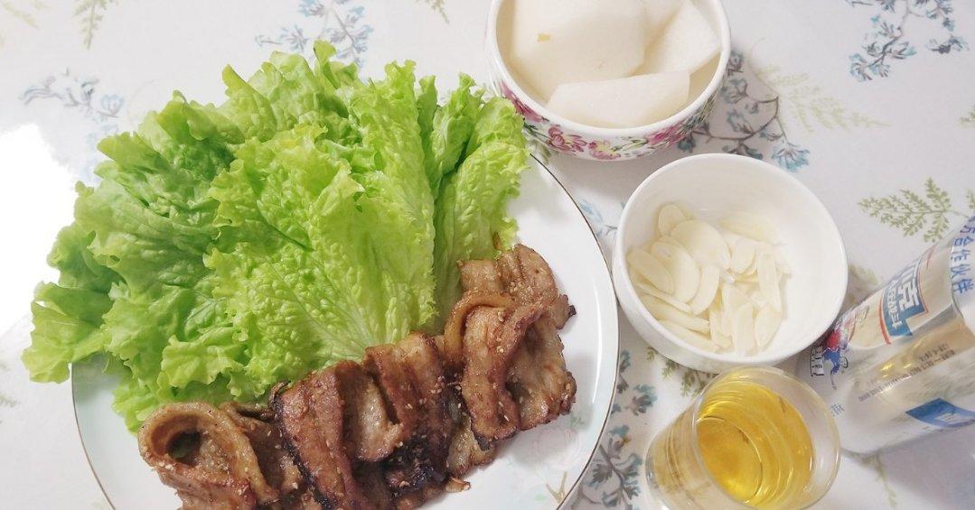 韩式烤五花肉（超简单空气炸锅版）