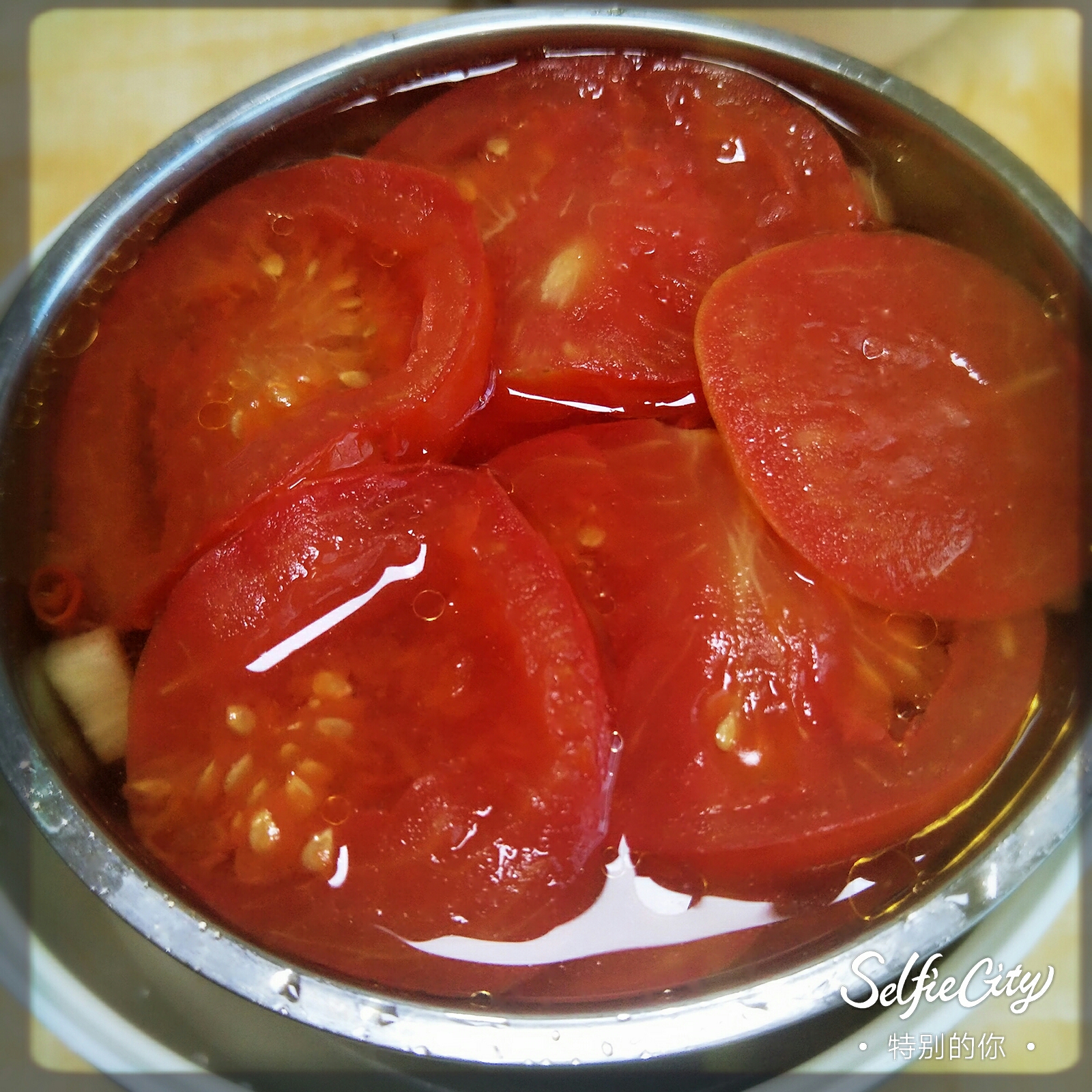 电热饭盒清蒸番茄炖汤