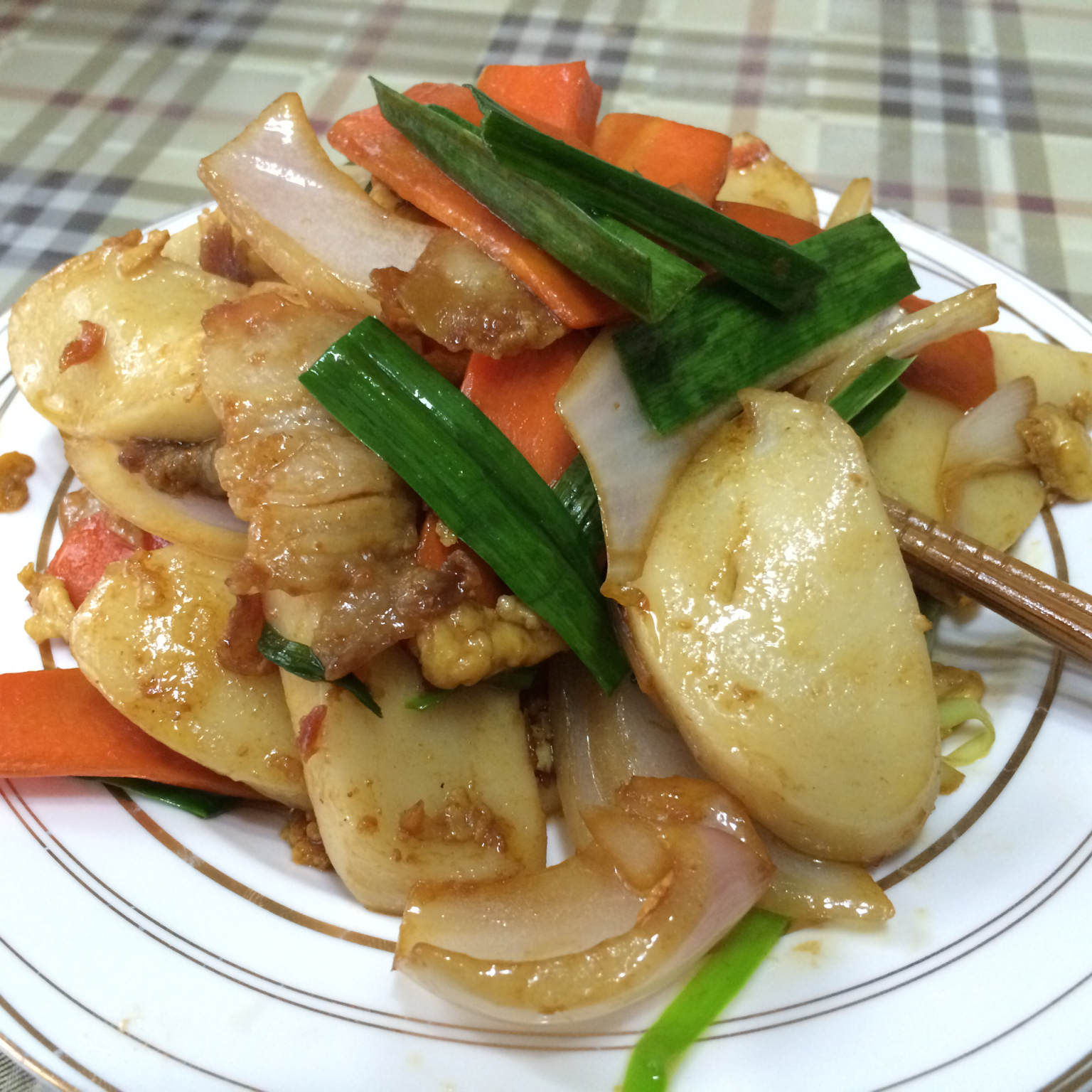 拂晓后的风做的南国海鲜炒白粿