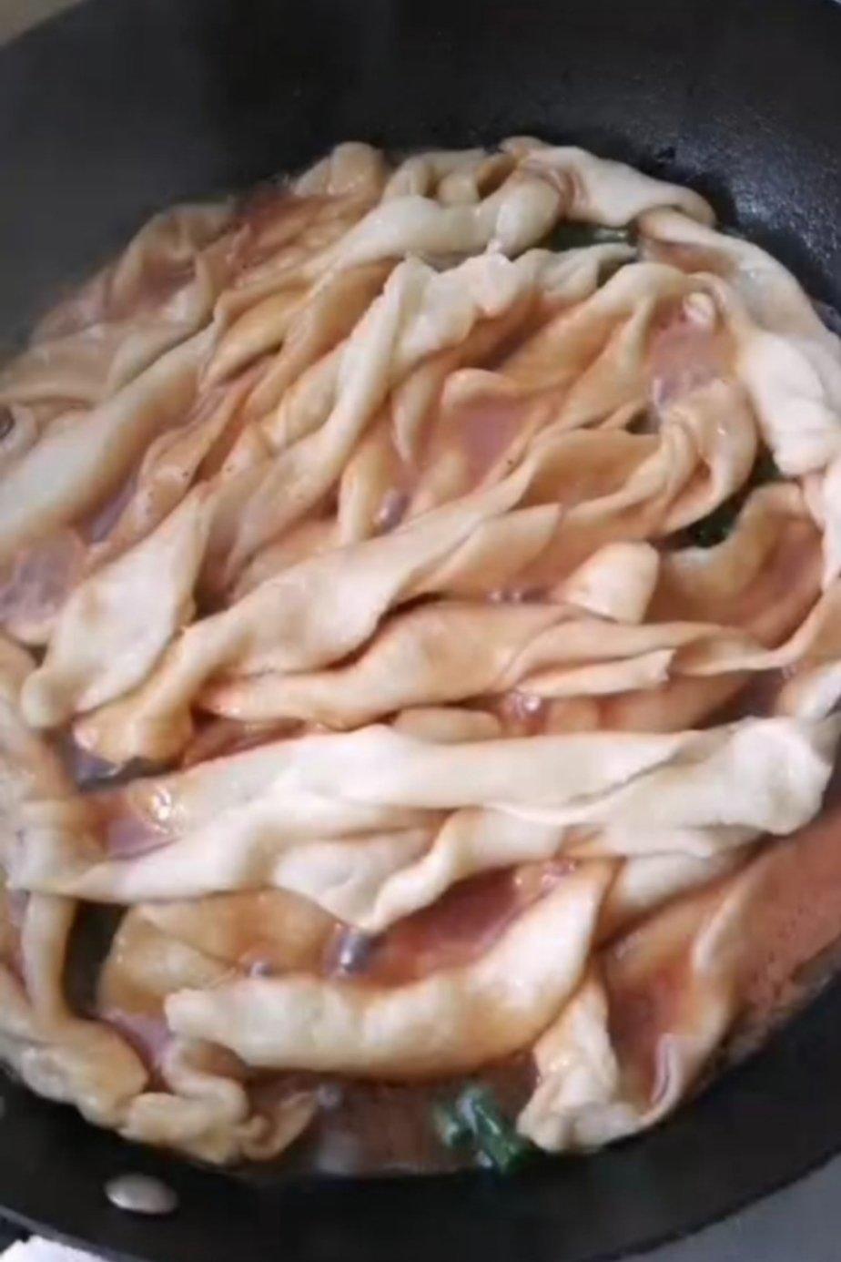 排骨扁豆粘卷子
