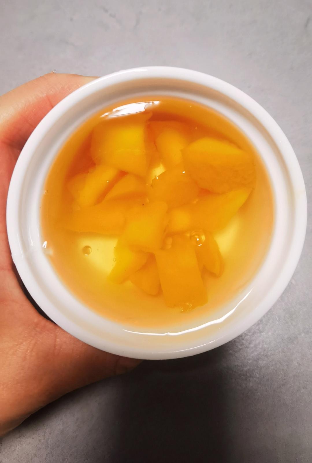 果冻～白凉粉芒果