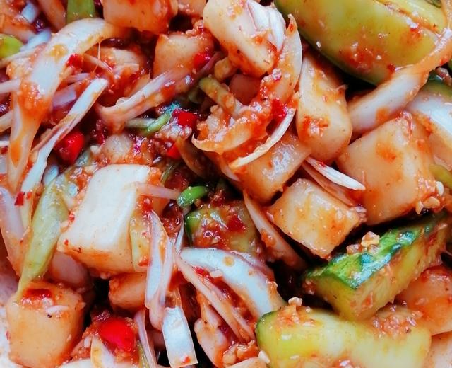 泡菜:萝卜黄瓜海带丝