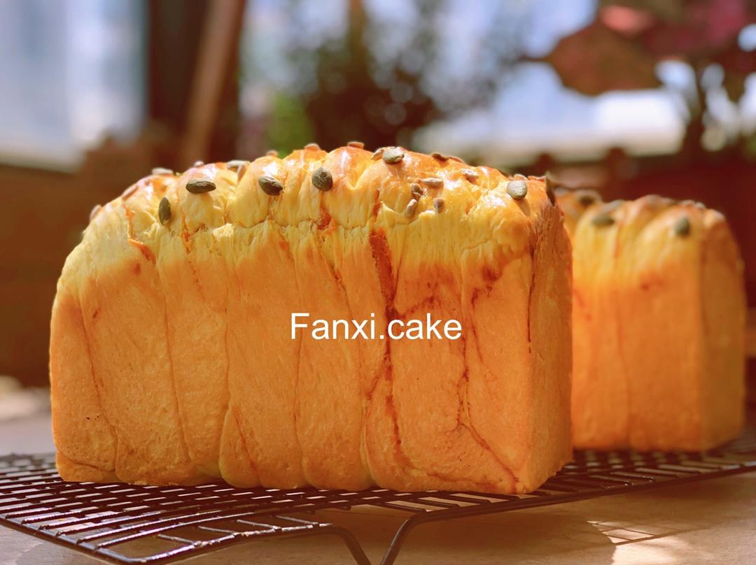 🎃double大伯南瓜（乳酪）吐司|金秋的颜色