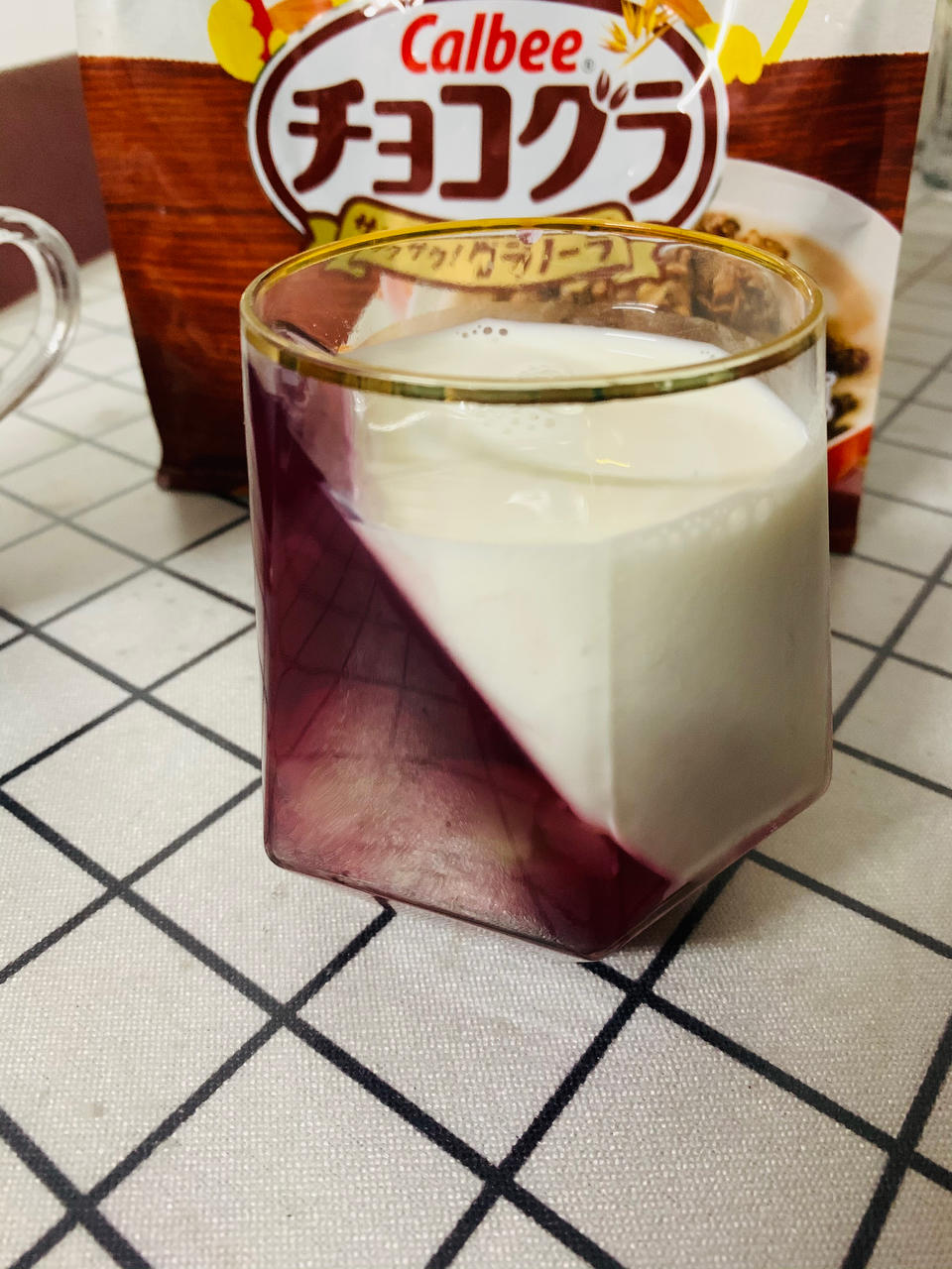 多肉葡萄撞奶冻