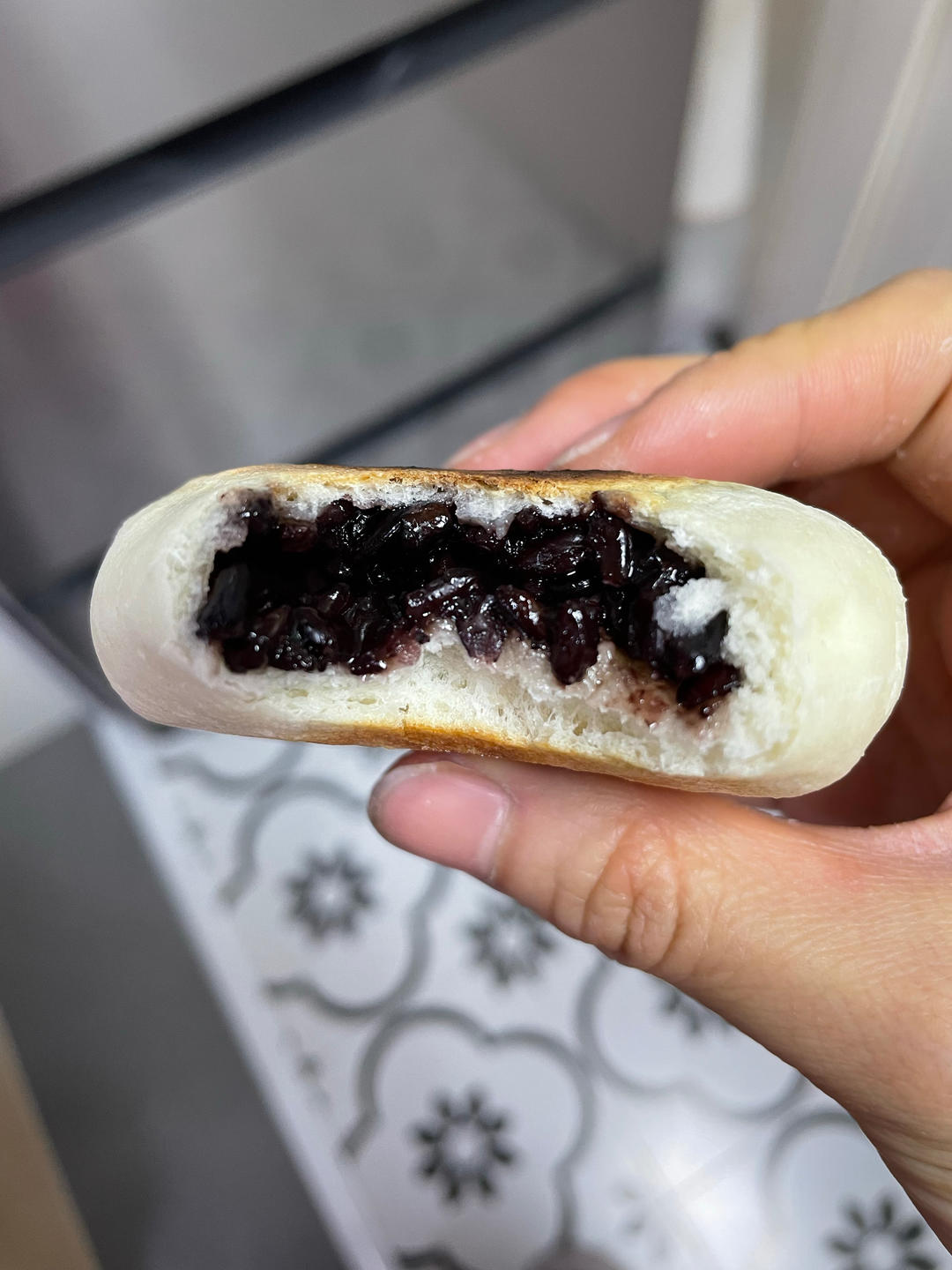 紫米饼