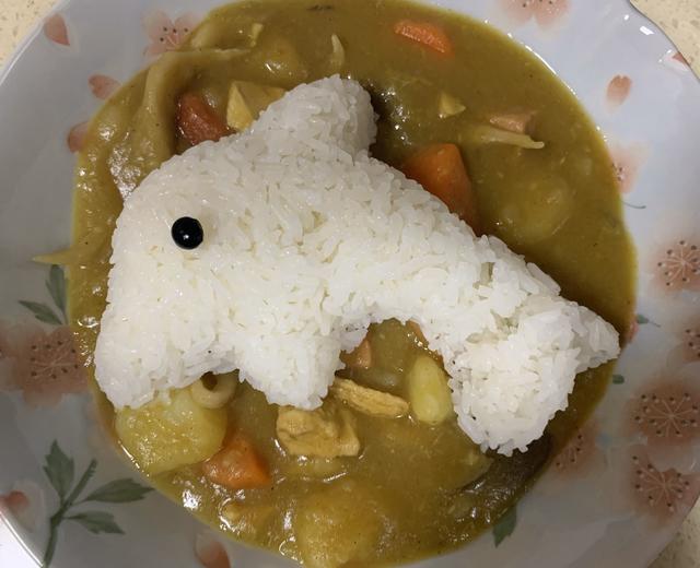 咖喱鸡肉饭宝宝最爱没有之一😂的做法