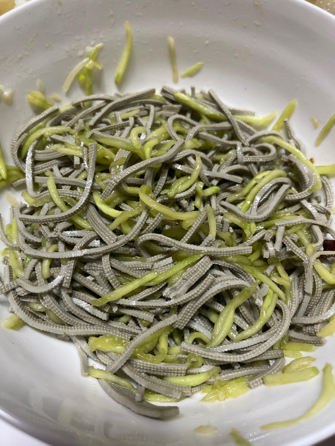 凉拌菜6⃣️-凉拌豆腐丝（简易版）
