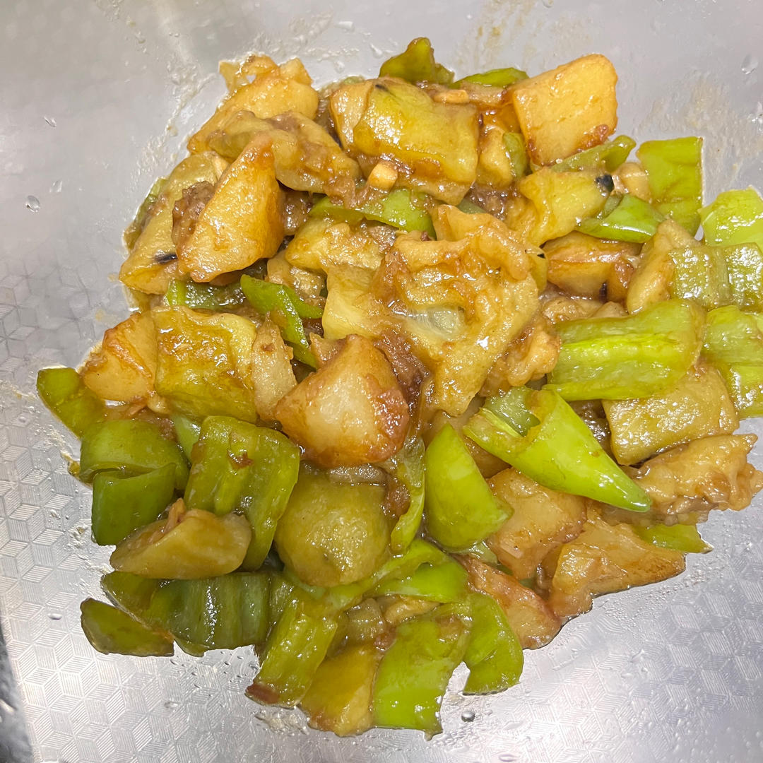 超级下饭的地三鲜