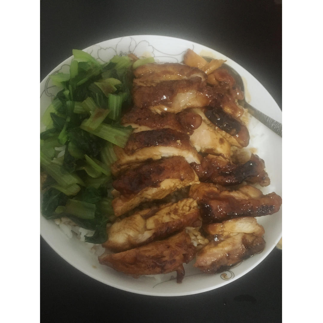 日式照烧鸡排饭
