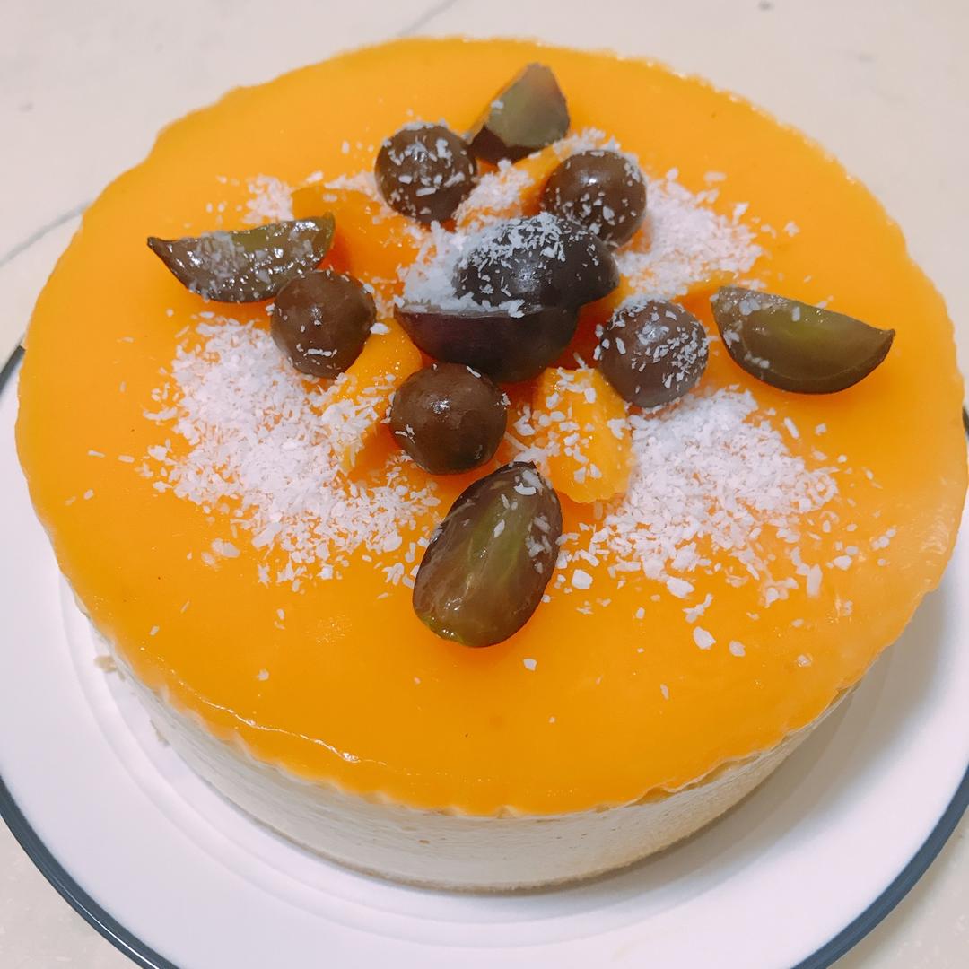 【视频】芒果慕斯（6寸） | 含镜面果胶配方