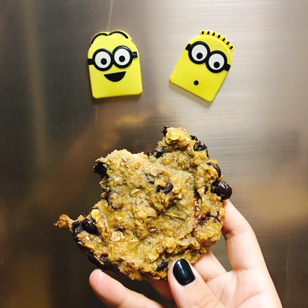 无黄油香蕉巧克力燕麦饼干