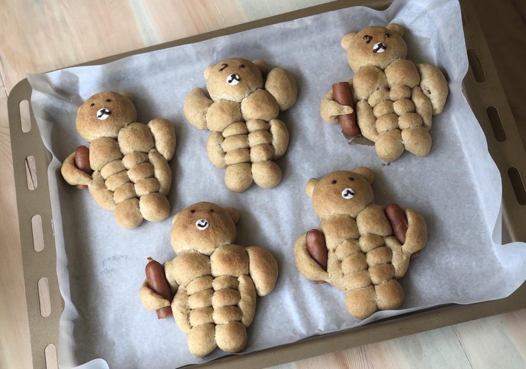 💪🏻🐻肌肉熊面包