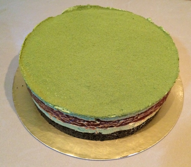 抹茶慕斯蛋糕