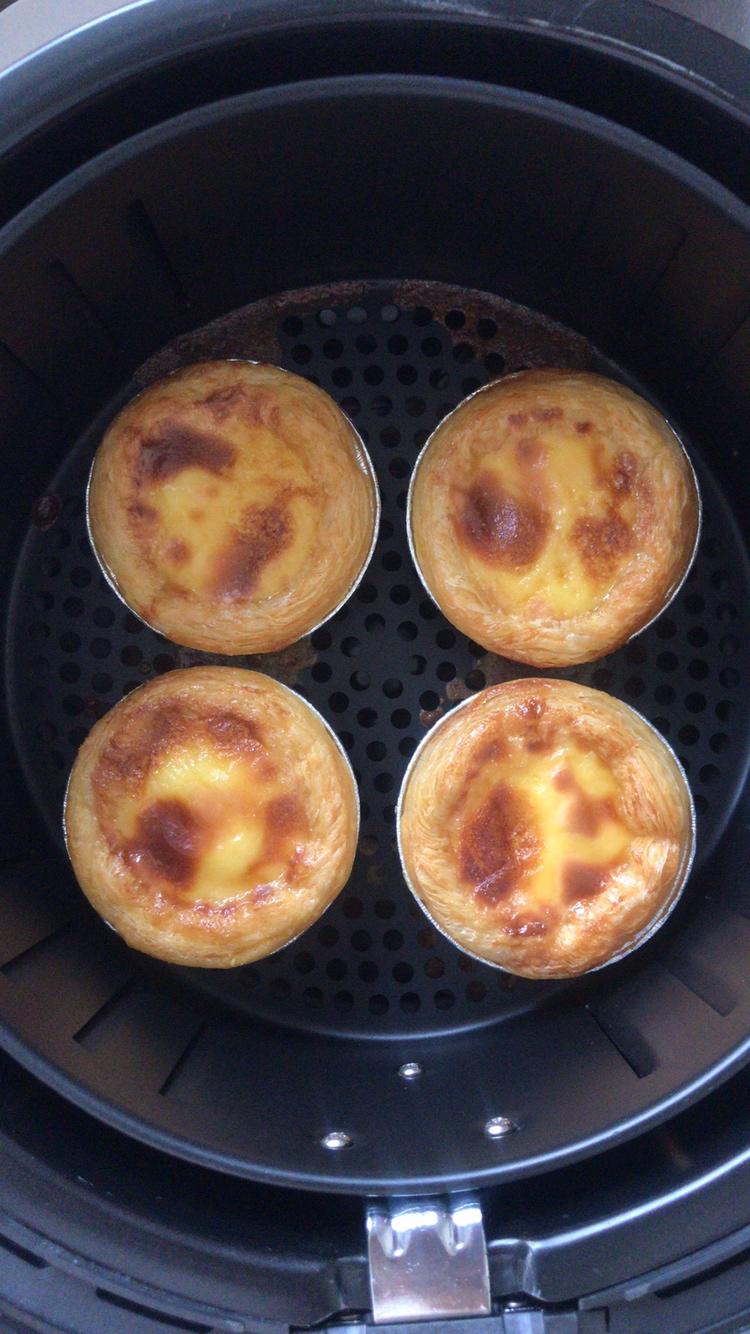 蛋挞 空气炸锅 懒人版的做法