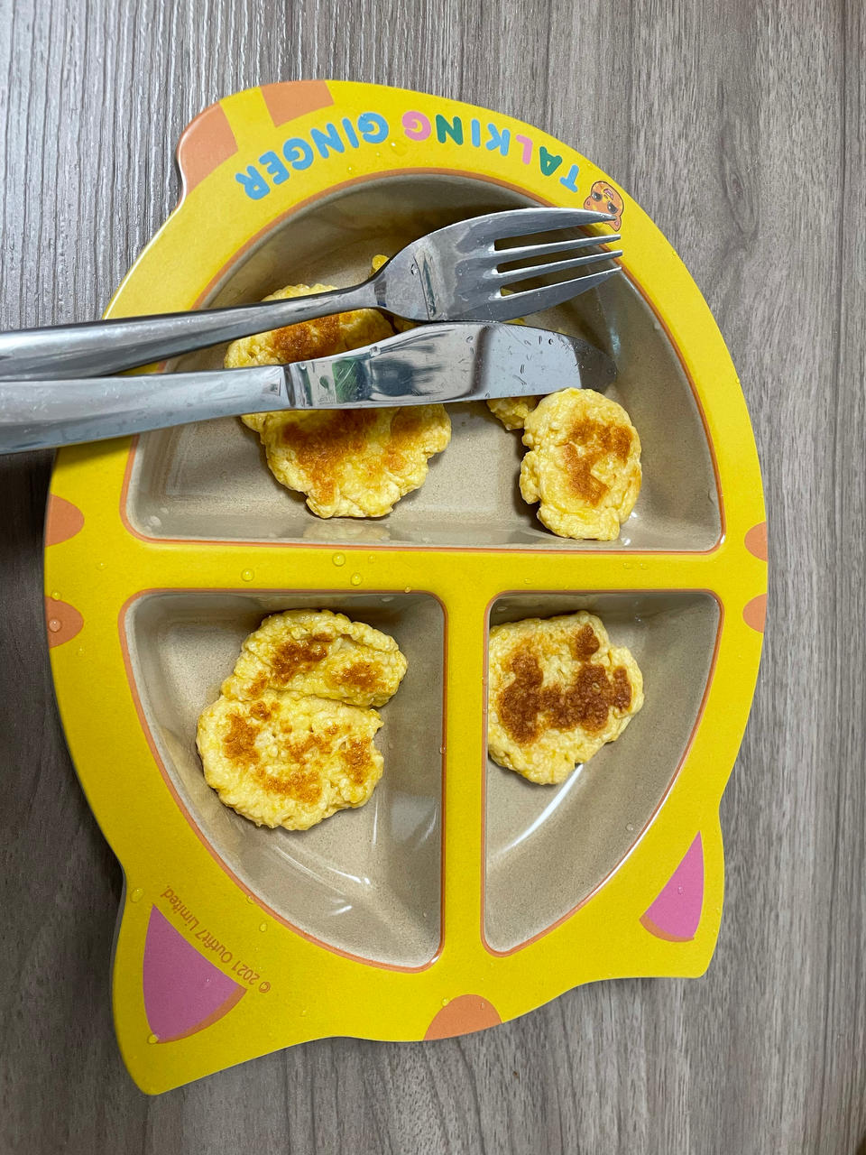 米粉鸡蛋饼🍳㊙️——绝对是消耗婴儿米粉的最佳方法！