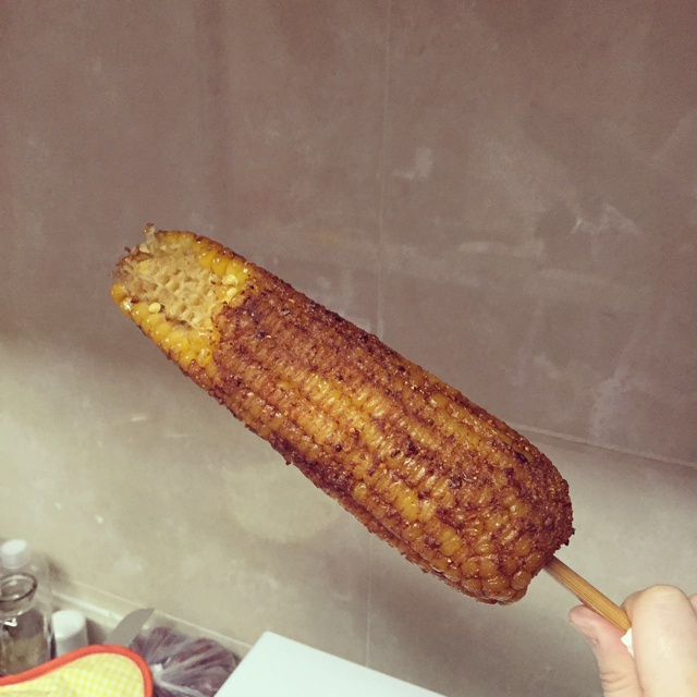 私房烤玉米