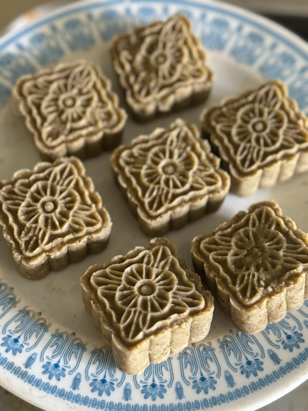 🌈带皮的绿豆糕才有灵魂！（桂花味版）