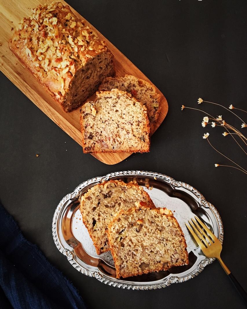 星巴克香蕉核桃蛋糕（starbucks banana walnut bread）