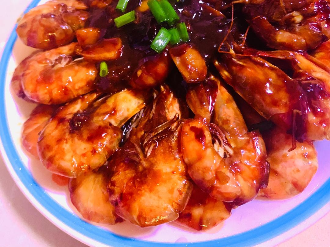 超简单懒人油焖大虾