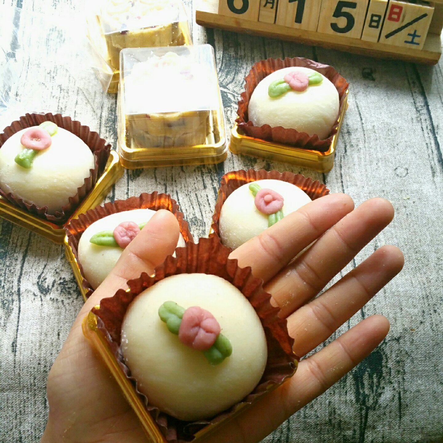 腹黑白胖子——奥利奥雪媚娘