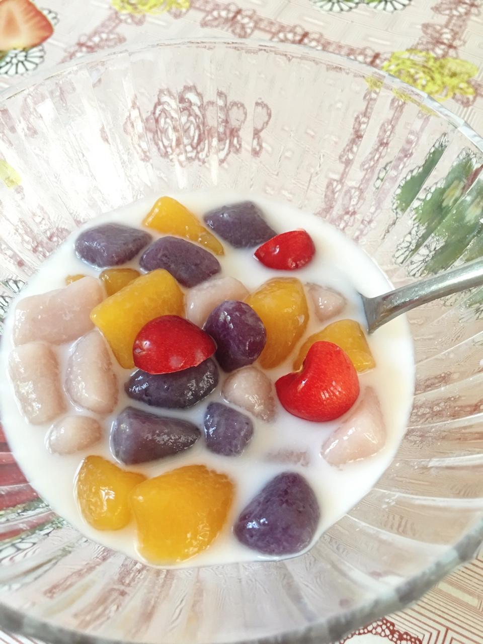 三色芋圆