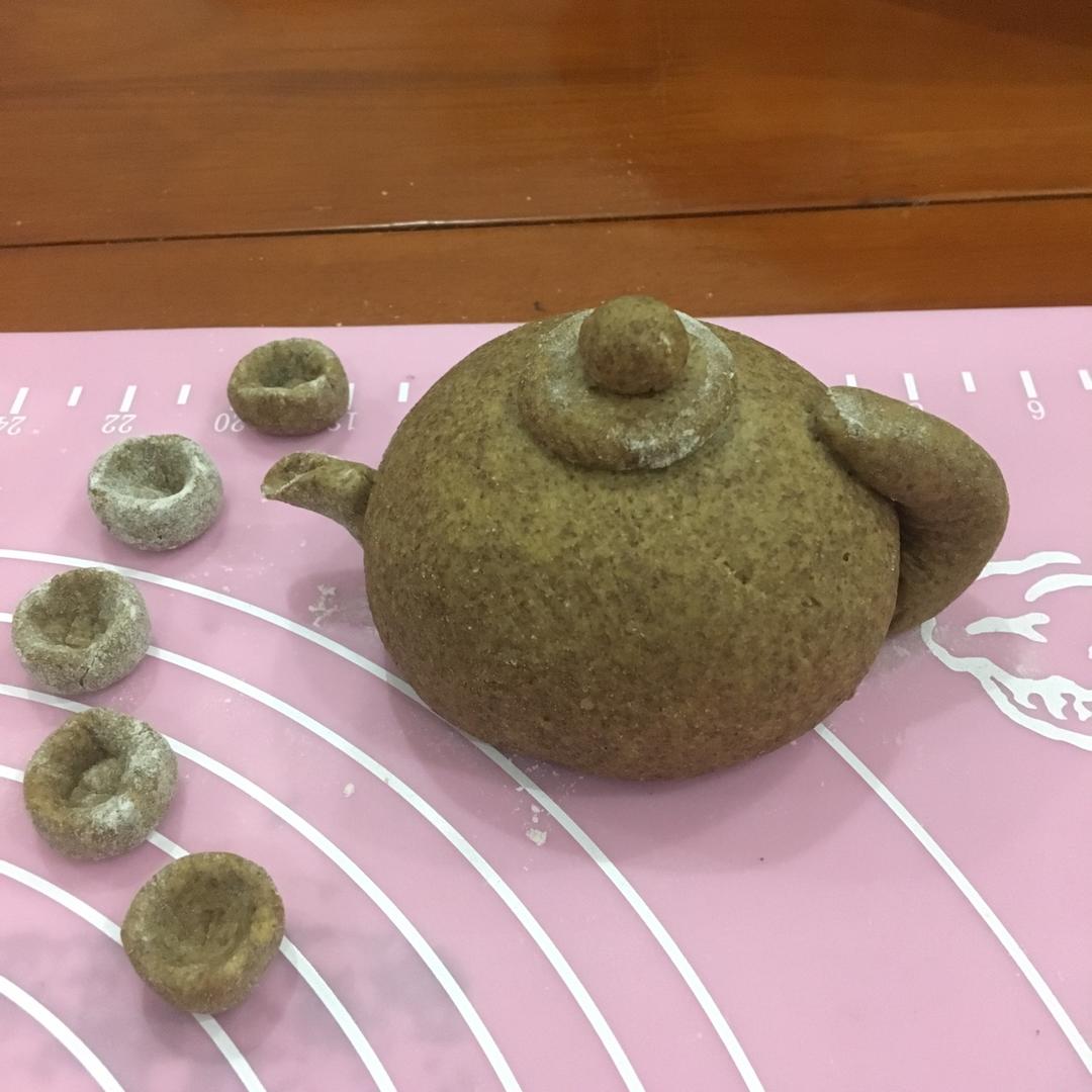 花样面食茶壶馒头