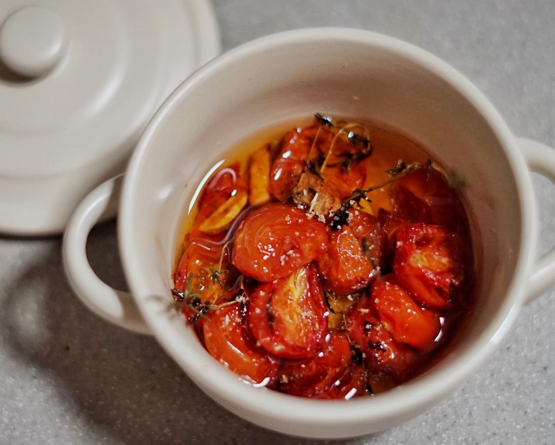 百里香油渍小番茄