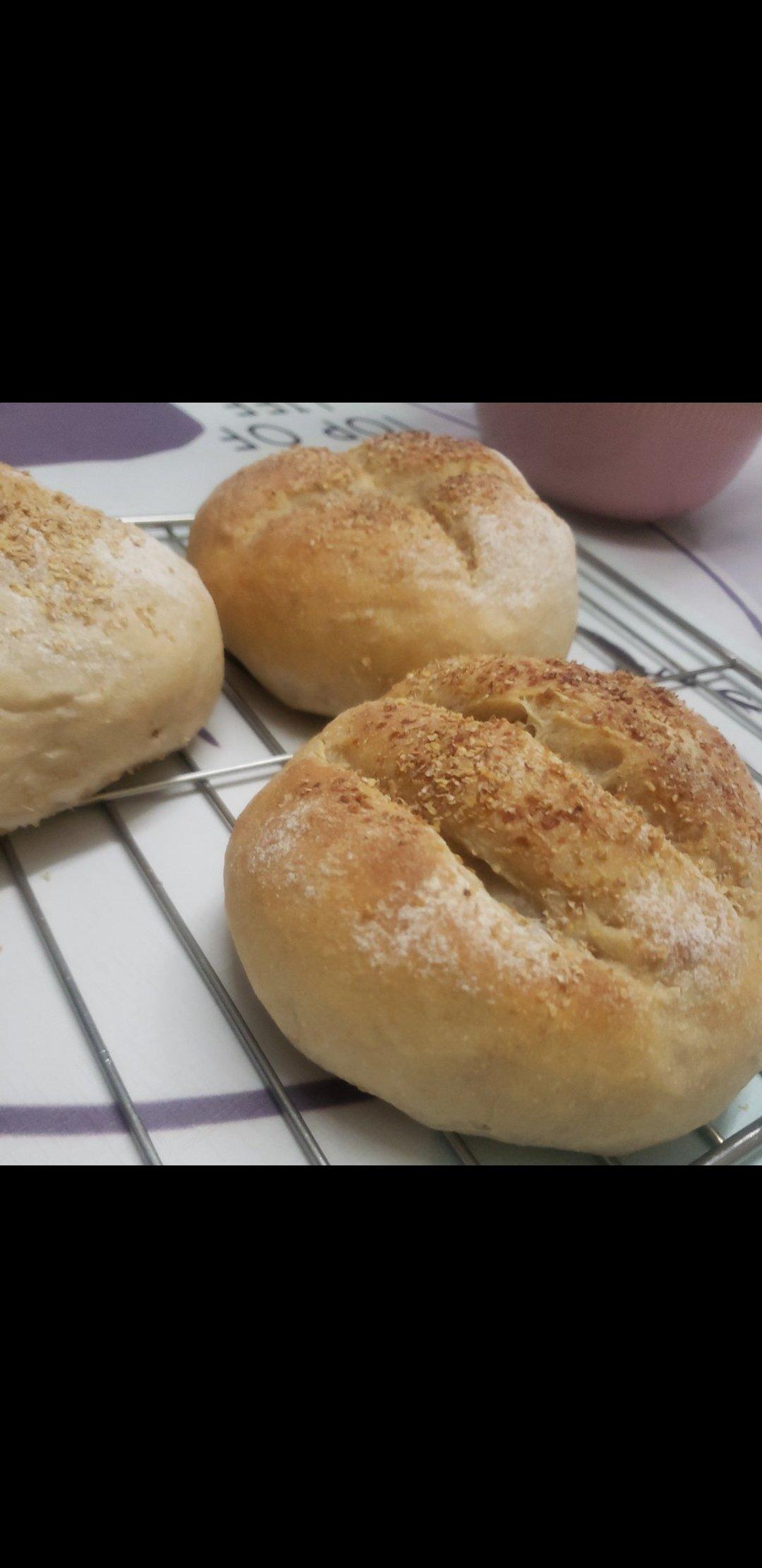 无油无糖全麦果干面包