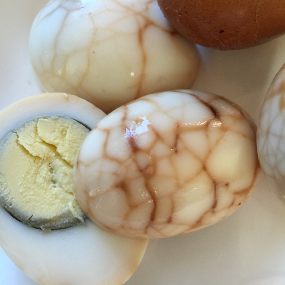 电饭煲煮五香茶叶蛋
