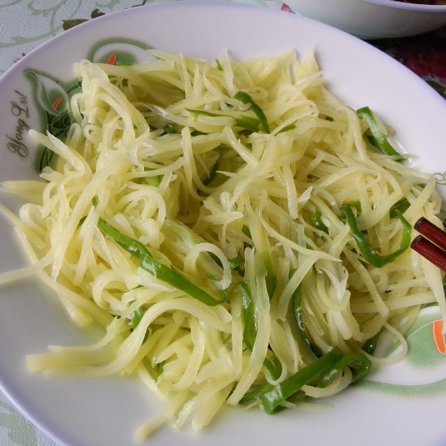 青椒土豆丝